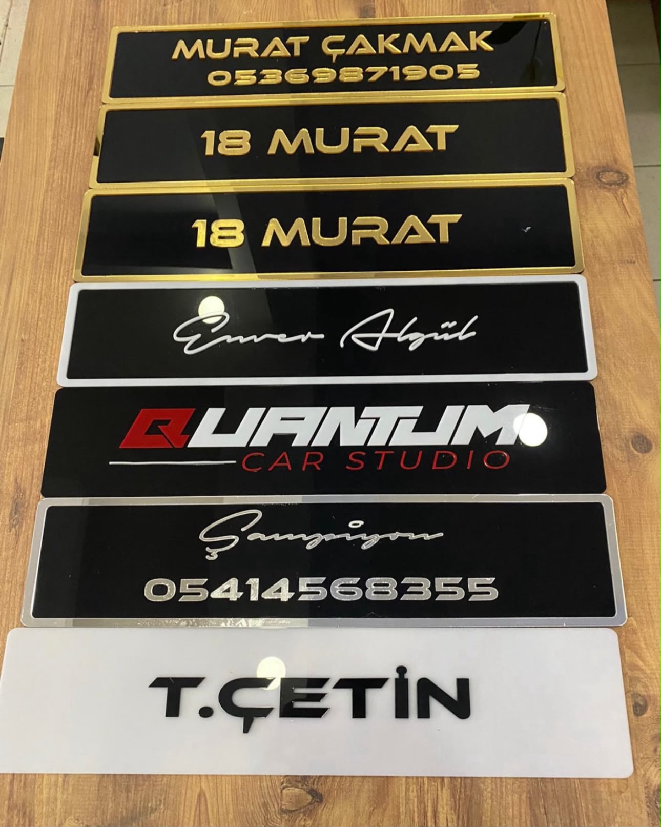 DEKOR ASKILI PLEKSİ KAPATMA