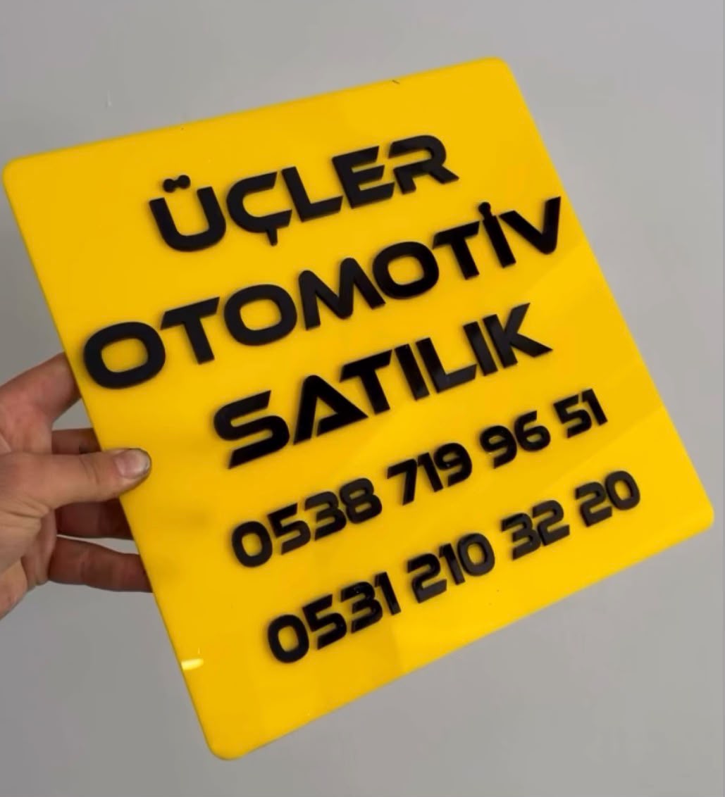 DEKOR ASKILI PLEKSİ KAPATMA