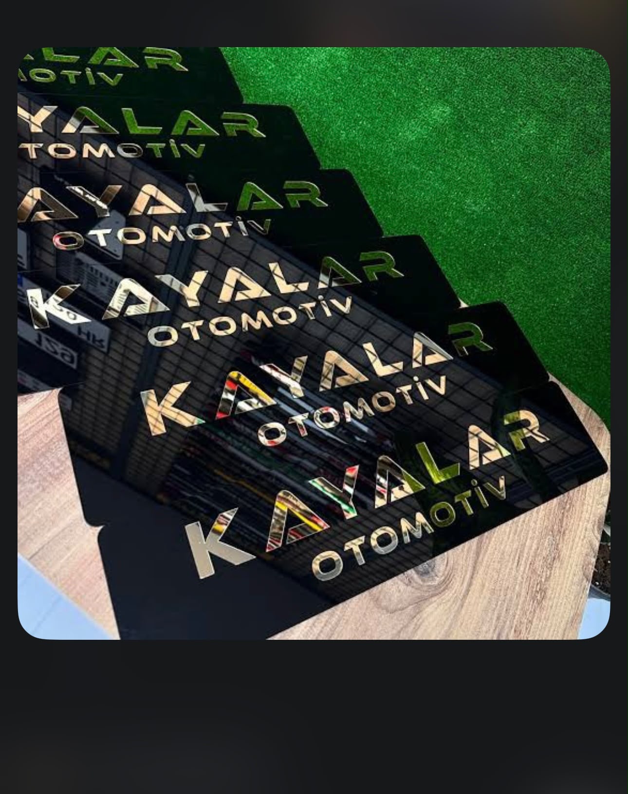 DEKOR ASKILI PLEKSİ KAPATMA