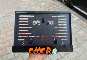 Kişiye Özel MOTORSİKLET PLAKALIK Modeli 3B01B4