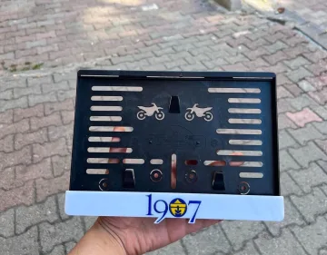 Kişiye Özel MOTORSİKLET PLAKALIK Modeli 3B0545