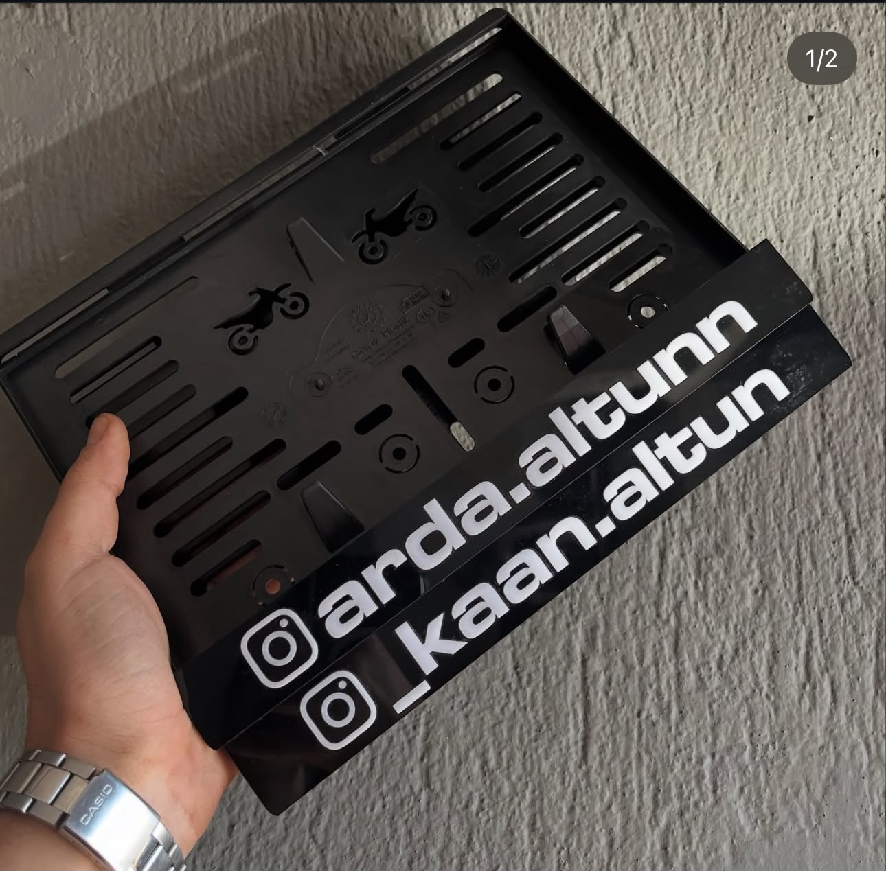 MOTORSİKLET ÖZEL PLEKSİ PLAKALIKLAR