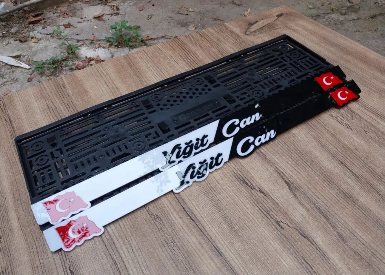 KİŞİYE ÖZEL PLEKSİ PLAKALIK