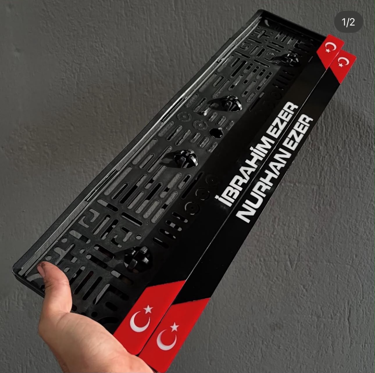 KİŞİYE ÖZEL PLEKSİ PLAKALIK