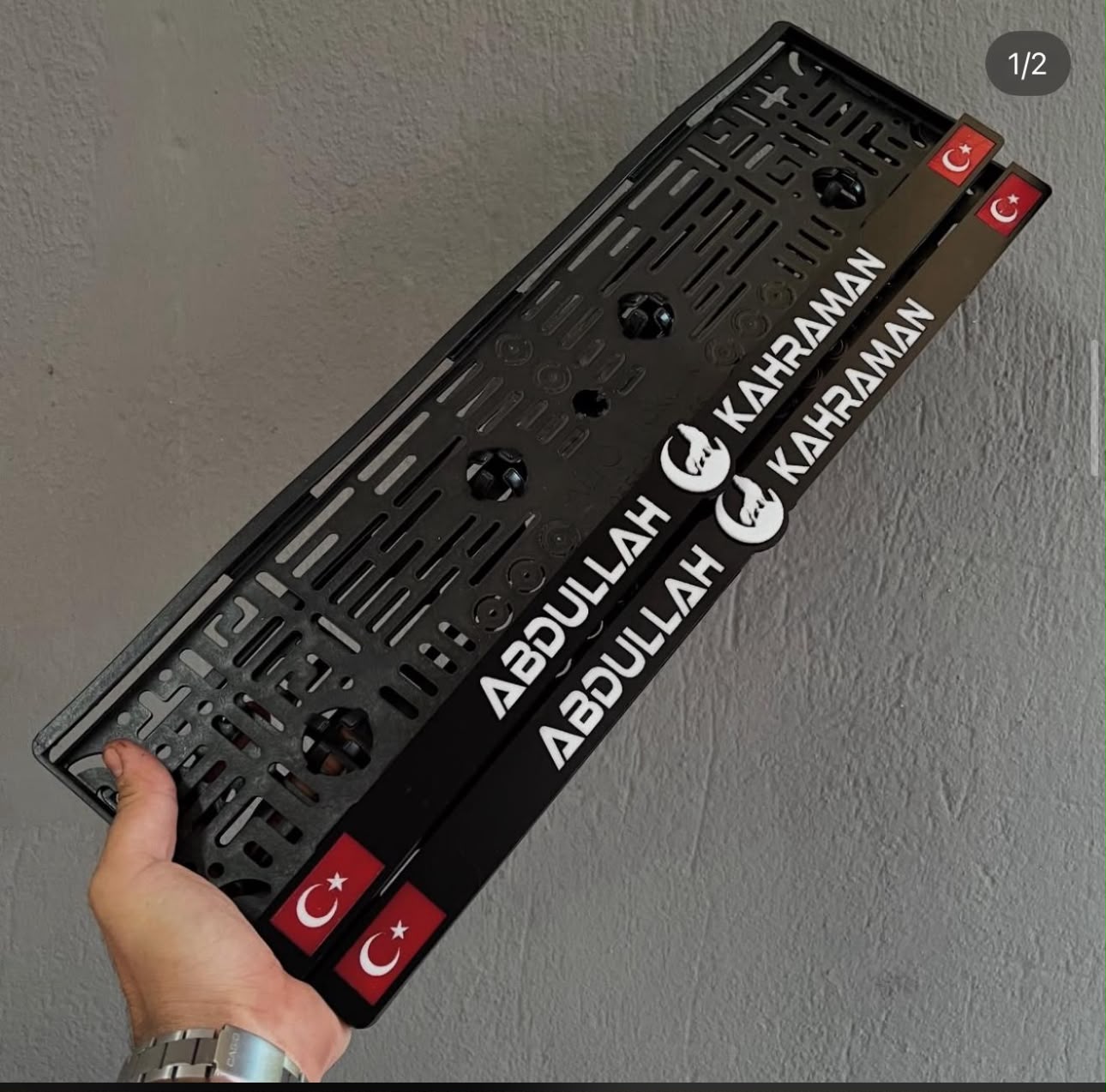 KİŞİYE ÖZEL PLEKSİ PLAKALIK