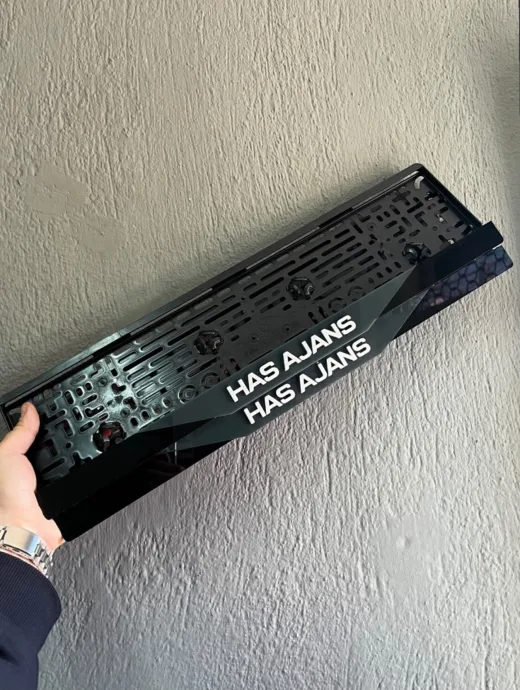 KİŞİYE ÖZEL PLEKSİ PLAKALIK