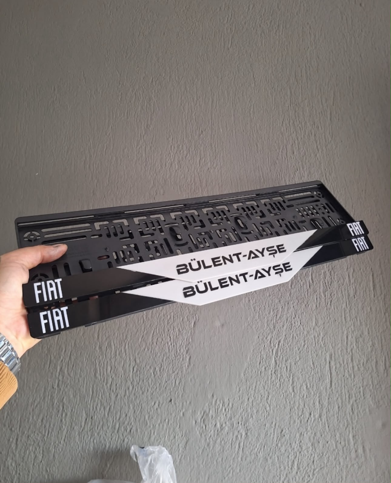 KİŞİYE ÖZEL PLEKSİ PLAKALIK