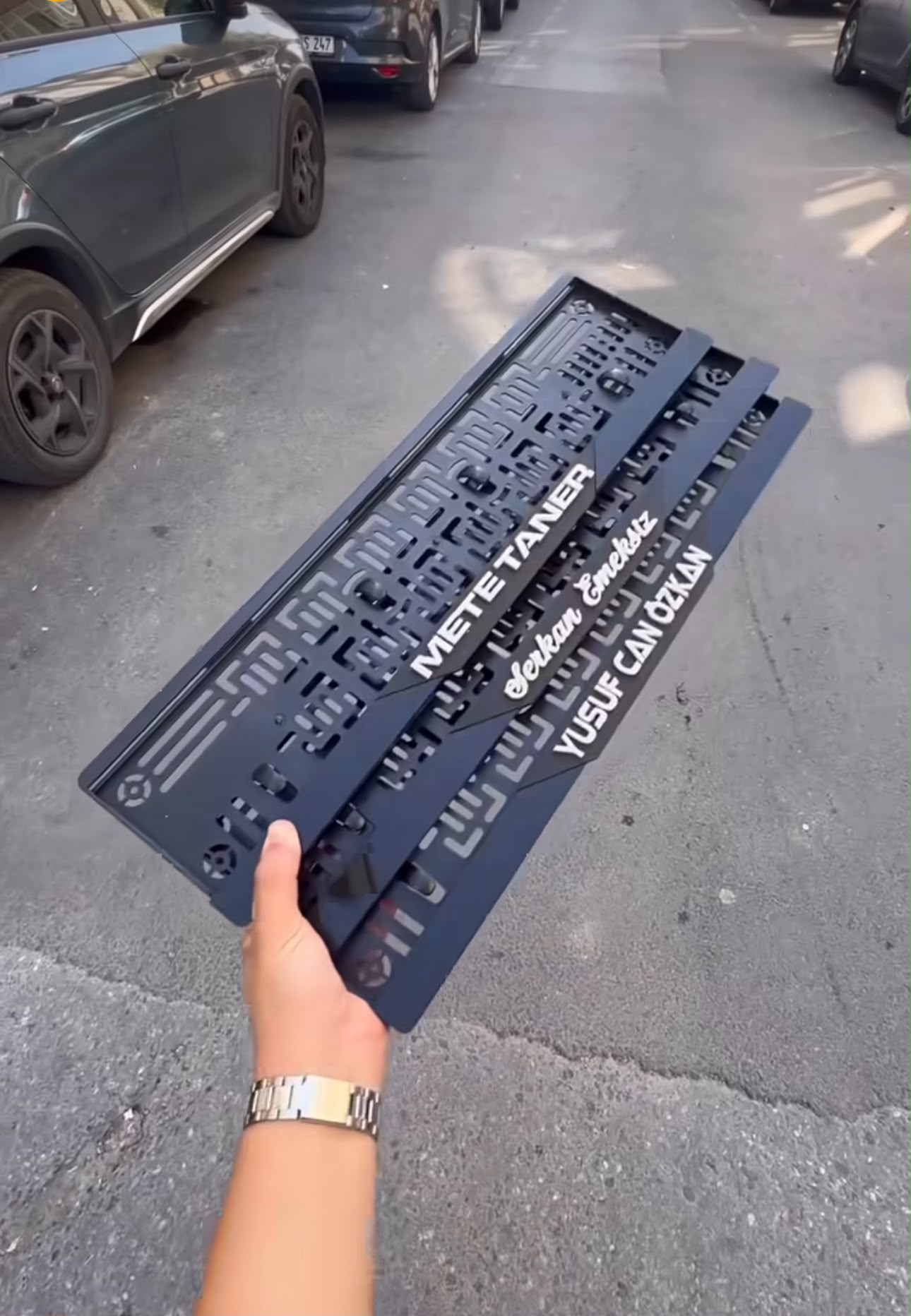 KİŞİYE ÖZEL PLEKSİ PLAKALIK