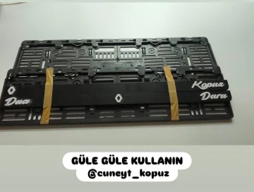 Kişiye Özel ARAÇ PLAKALIK Modeli 1731D9
